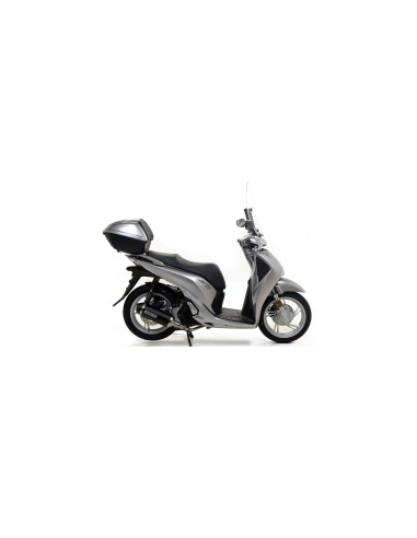 ARROW Escape aluminio negro Dark URBAN HONDA SH125i-150i 17- OC