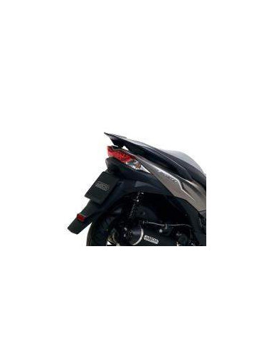 ARROW Escape Urban Dark en aluminio Kawasaki J300 17- OC