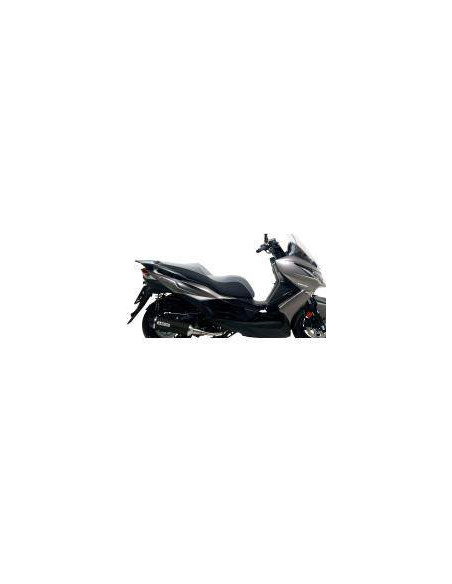 ARROW Escape Urban Dark en aluminio Kawasaki J300 17- OC