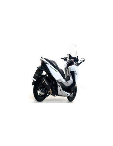 ARROW Escape Honda Forza 300 18- aluminio negro OC
