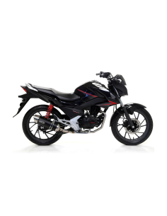 ARROW Escape THUNDER aluminio DARK HONDA CB125F 15-16 OC 2