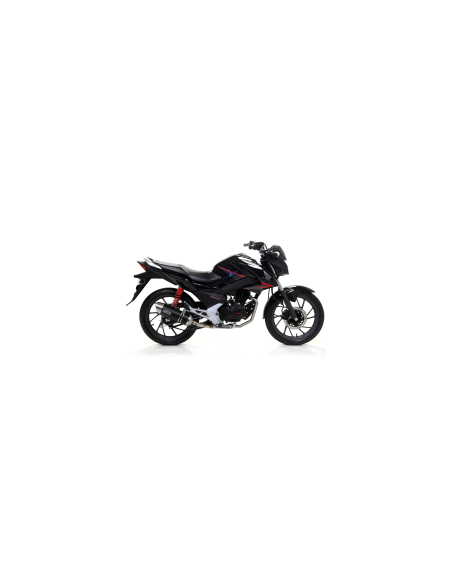 ARROW Escape THUNDER aluminio DARK HONDA CB125F 15-16 OC