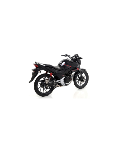 ARROW Escape THUNDER aluminio DARK HONDA CB125F 15-16 OC