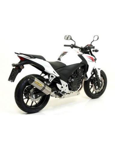 ARROW Escape aluminio fondo inoxidable Honda CB500F,CBR500R OC