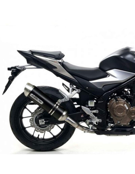 ARROW Escape aluminio negro Honda CB500F-CBR500R OC