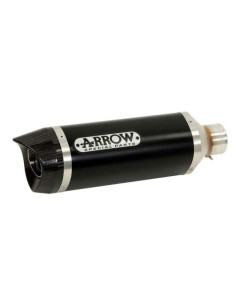 ARROW Escape aluminio negro Honda CB125 R 18- OC