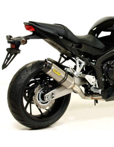 ARROW Escape aluminio fondo carbono Honda CBR650F/CB650F 14-18 OC