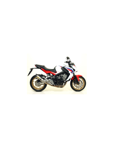 ARROW Escape aluminio fondo carbono Honda CBR650F/CB650F 14-18 OC