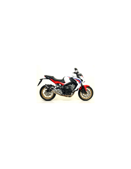 ARROW Escape aluminio negro fondo carbono Honda CB650F/CBR650F 14-18 OC