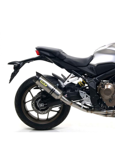 ARROW Escape Honda CB650R- CBR650R 19- thunder aluminio OC