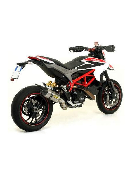 ARROW Escape aluminio negro Race Tech Ducati Hyperstrada-13-18 Hypermotard OC