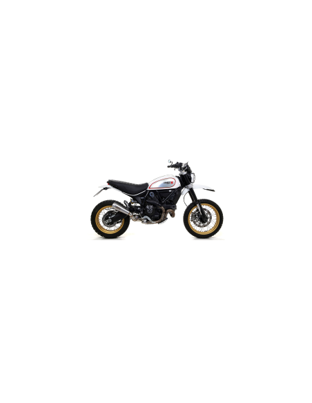 ARROW Escape acero Nichrom ProRace Ducati Scrambler 800 17- OC