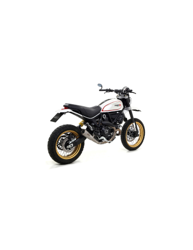 ARROW Escape acero Nichrom ProRace Ducati Scrambler 800 17- OC