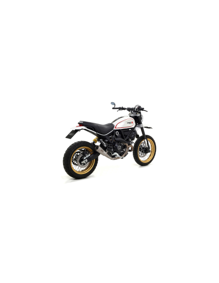 ARROW Escape acero Nichrom ProRace Ducati Scrambler 800 17- OC