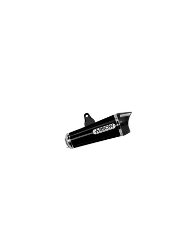 ARROW Escape acero negro Honda CB125 R 18- OC
