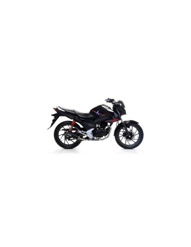 ARROW Escape X-Kone Dark con fondo Carbono HONDA CB125F 15-16 OC