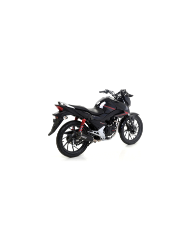 ARROW Escape X-Kone Dark con fondo Carbono HONDA CB125F 15-16 OC