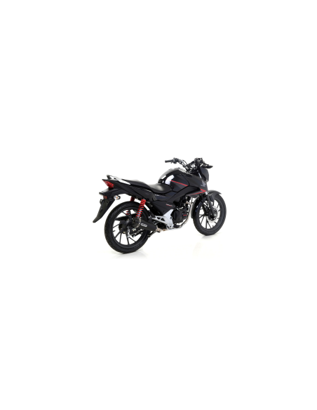 ARROW Escape X-Kone Dark con fondo Carbono HONDA CB125F 15-16 OC