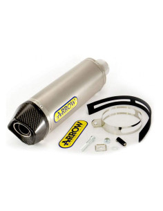 ARROW Escape aluminio fondo carbono Kawasaki ER-6N 12-16, ER-6F 12-16 y Versys 650 15-16 OC