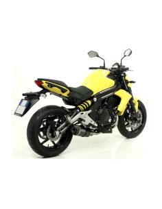 ARROW Escape aluminio negro Kawasaki ER6N, ER-6F 12-16 y Versys 650 15-16 OC 2