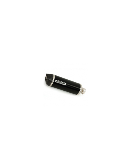 ARROW Escape aluminio negro Kawasaki ER6N, ER-6F 12-16 y Versys 650 15-16 OC