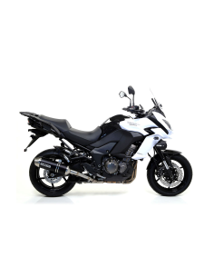 ARROW Escape aluminio negro fondo carbono KAWASAKI VERSYS 1000 12-16 OC 2