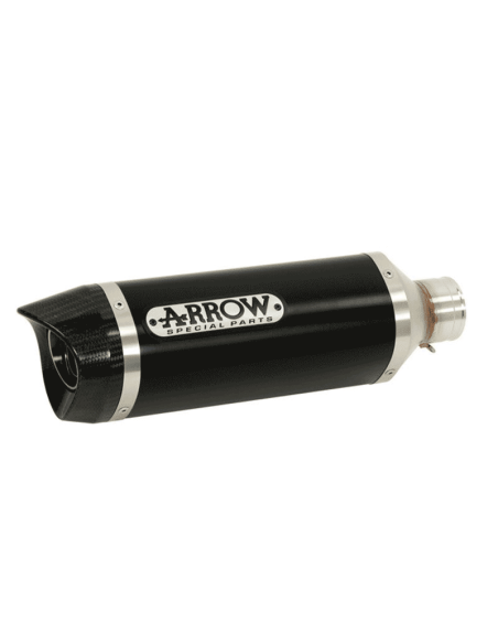 ARROW Escape aluminio negro copa carbono Honda CB500X 17-20 OC