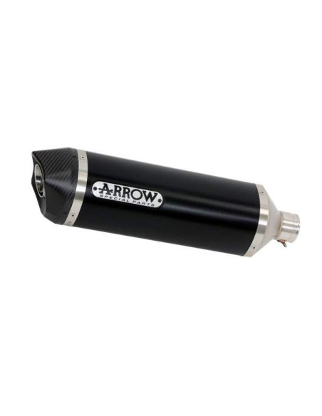 ARROW Escape aluminio negro fondo carbono Honda CB300R 18- OC
