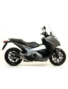 ARROW Escape aluminio negro fondo carbono Honda 700- 750 - NC 700 - 750 OC 2