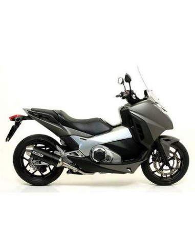 ARROW Escape aluminio negro fondo carbono Honda 700- 750 - NC 700 - 750 OC