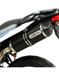 ARROW Escape aluminio dark RACE-TECH BMW G650GS / SERTAO 11-16 OC