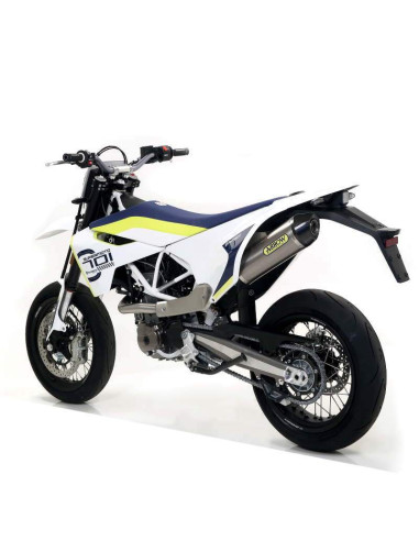 ARROW Escape aluminio Husqvarna 701Enduro-Supermoto 17- OC