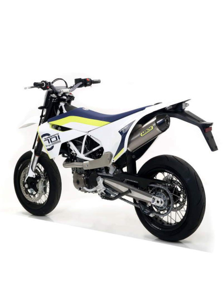 ARROW Escape aluminio Husqvarna 701Enduro-Supermoto 17- OC