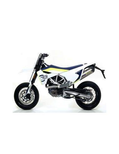 ARROW Escape aluminio Husqvarna 701Enduro-Supermoto 17- OC
