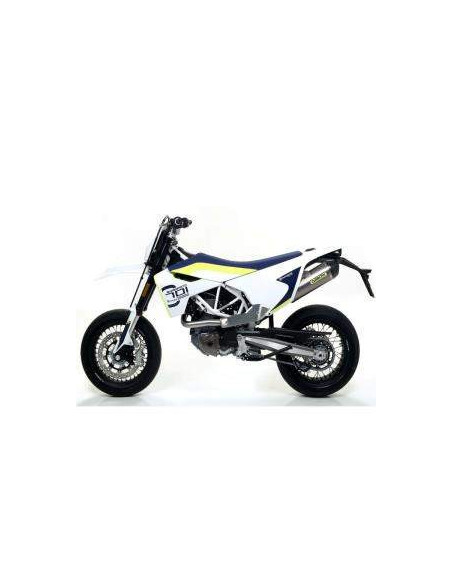 ARROW Escape aluminio Husqvarna 701Enduro-Supermoto 17- OC