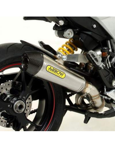 ARROW Escape carbono X-KONE Ducati Hypermotard / Hyperstrada 13-18 OC