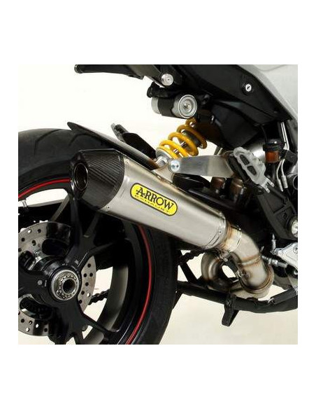 ARROW Escape carbono X-KONE Ducati Hypermotard / Hyperstrada 13-18 OC