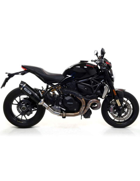 ARROW Escape aluminio negro RaceTech Ducati Monster 1200R 16- OC