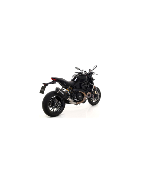 ARROW Escape aluminio negro RaceTech Ducati Monster 1200R 16- OC
