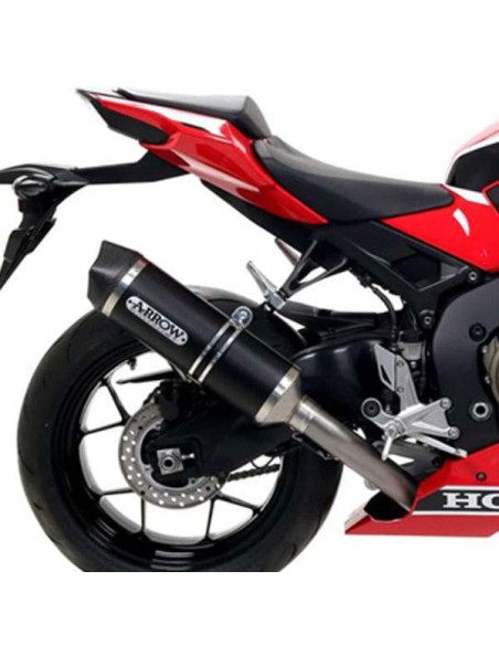ARROW Escape aluminio negro Honda CBR1000RR 17-19 OC