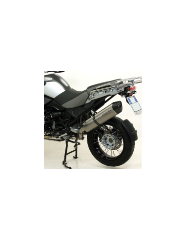 ARROW Escape negro aluminio BMW R1200GS 04-12 y Adventure OC