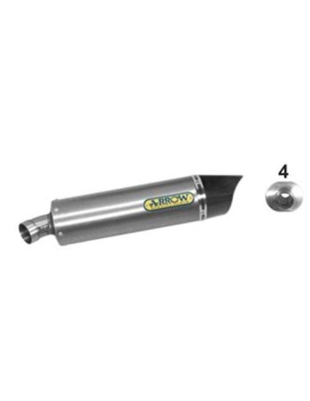 ARROW Escape aluminio Honda CBR600RR 07-09 Homologado OC