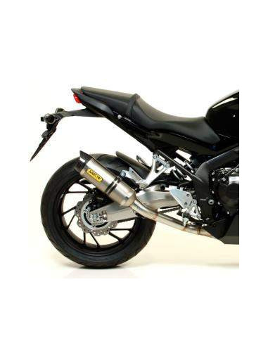 ARROW Escape titanio fondo carbono THUNDER Honda CBR650F/CB650F 14-18 OC