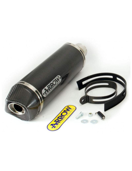 ARROW Escape carbono fondo carbono Kawasaki ER-6N 12-16, ER-6F 12-16 y Versys 650 15-16 OC