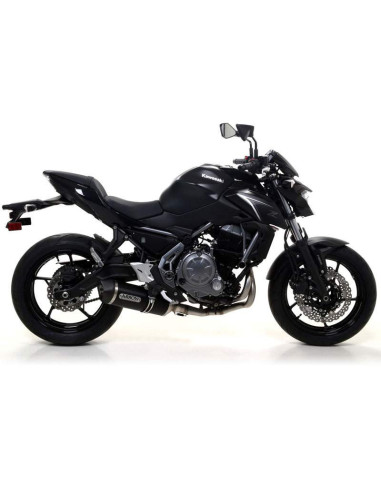 ARROW Escape de carbono Race Tech Kawasaki Z650 17-/Ninja 650 17- OC