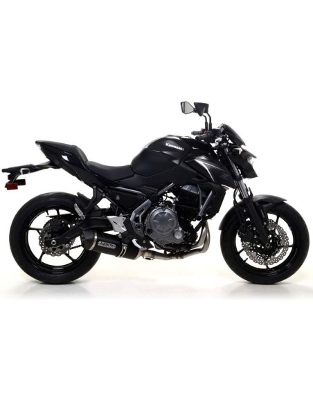 ARROW Escape de carbono Race Tech Kawasaki Z650 17-/Ninja 650 17- OC