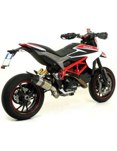 ARROW Escape titanio Race Tech Ducati Hypermotard/Hyperstrada 13-18 OC