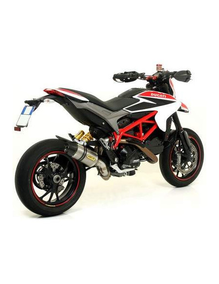 ARROW Escape titanio Race Tech Ducati Hypermotard/Hyperstrada 13-18 OC