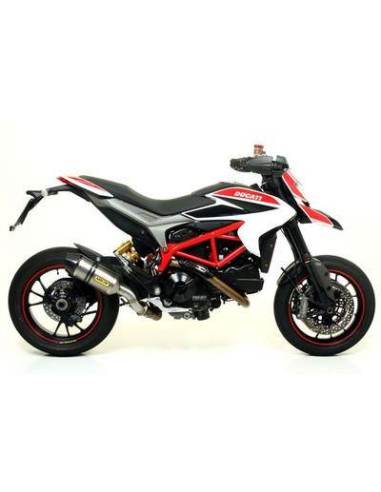 ARROW Escape titanio Race Tech Ducati Hypermotard/Hyperstrada 13-18 OC