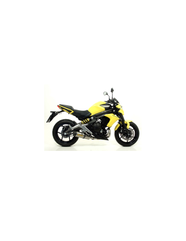 ARROW Escape titanio fondo carbono Kawasaki ER-6N 12-16, ER-6F 12-16 y Versys 650 15-16 OC